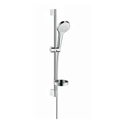 Hansgrohe Croma Select S - Sprchová souprava Vario 0,65m s mýdlenkou Casetta, bílá/chrom 2656640