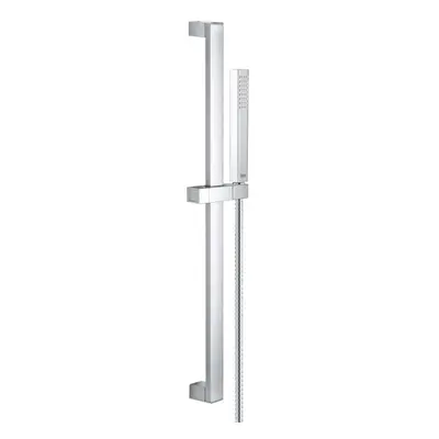 Grohe Euphoria Cube+ - Set sprchové hlavice, 1jet, tyče 60 cm a hadice, chrom 27891000