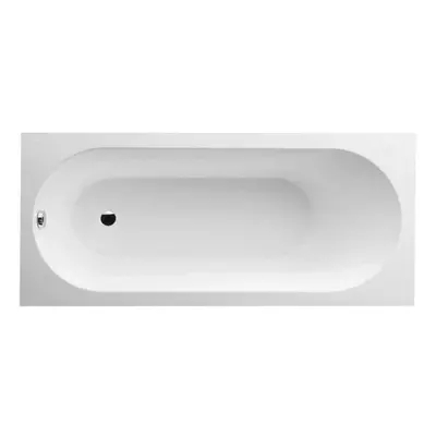 Villeroy & Boch Oberon - Vana Solo 170x75x45 cm, Quaryl, bílá UBQ170OBE2V-01