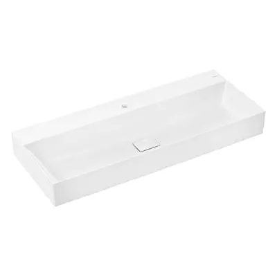 Hansgrohe Xevolos E - Umyvadlo 120x48 cm, bez přepadu, otvorem pro baterii, SmartClean, bílá 611