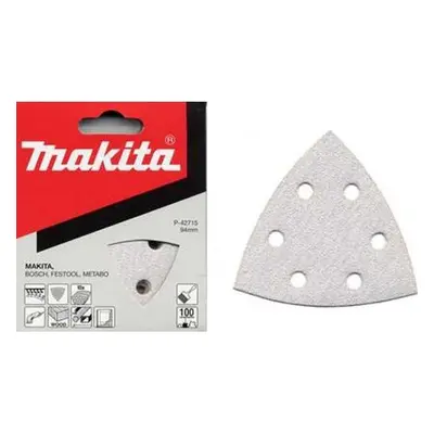 Makita Příslušenství - Brusný papír K100, 94x94 mm, 10 ks P-42715