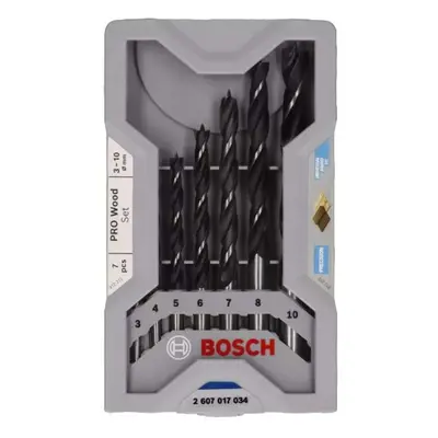 Bosch Příslušenství - 7dílná sada vrtáků do dřeva 2607017034