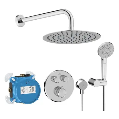 Ideal Standard CeraTherm Navigo - Sprchový set s termostatem pod omítku, s tělesem, 3 proudy, pr