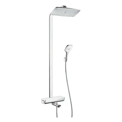 Hansgrohe Raindance Select - Sprchový set Showerpipe 360 s vanovým termostatem, 3 proudy, bílá/c