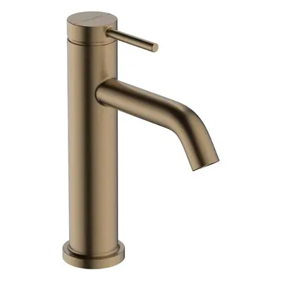 Hansgrohe Tecturis S - Umyvadlová baterie s výpustí, EcoSmart, kartáčovaný bronz 73310140