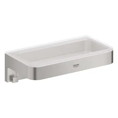 Grohe QuickFix Start Cube - Polička, délka 20 cm, supersteel 41107DC0