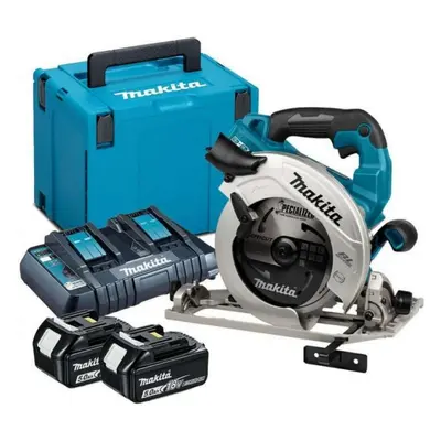 Makita Nářadí - 18V AKU okružní pila 190 mm, 2x aku 5,0 Ah LXT, nabíječka DHS782PT2J