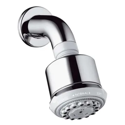 Hansgrohe Clubmaster - Horní sprcha se sprchovým ramenem 3jet, EcoSmart, chrom 26606000