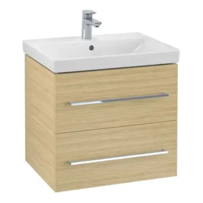 Villeroy & Boch Avento - Umyvadlová skříňka, 58x51x45 cm, 2 zásuvky, Oak Kansas A88900RH