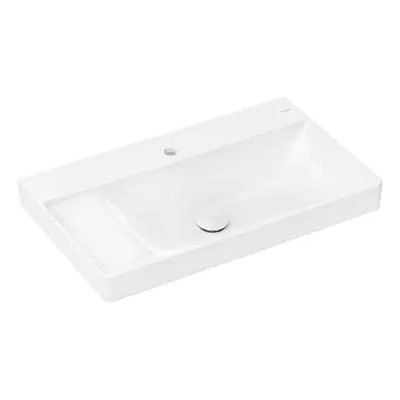 Hansgrohe Xelu Q - Umyvadlo 80x48 cm, bez přepadu, s otvorem pro baterii, SmartClean, bílá 61030