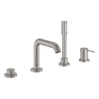 Grohe Essence - Baterie na okraj vany, 4-otvorová instalace, supersteel 19578DC1