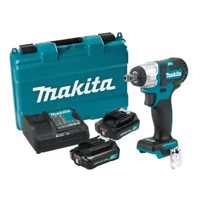 Makita Nářadí - 12V AKU rázový utahovák, 2x aku 2,0 Ah CXT, nabíječka TW161DSAE