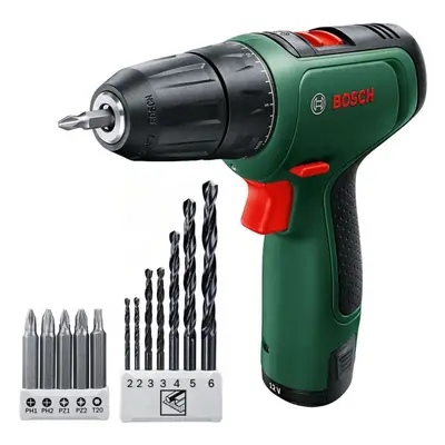 Bosch Nářadí - 12V AKU vrtací šroubovák, 2x aku 1,5 Ah, nabíječka 06039D3007