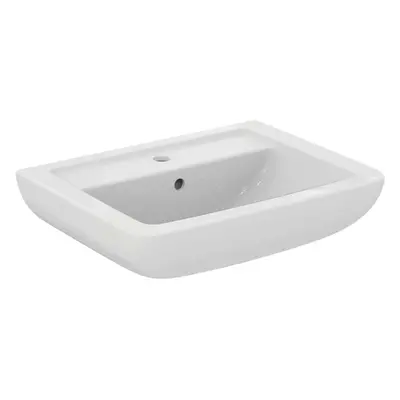 Ideal Standard Eurovit - Umyvadlo 60x46x19 cm, s přepadem, 1 otvor pro baterii, bílá V302701