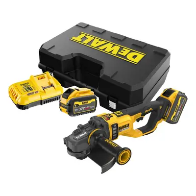 DeWALT Nářadí - 54V AKU úhlová bruska 230 mm, 2x aku 9,0 Ah FLEXVOLT, nabíječka DCG460X2