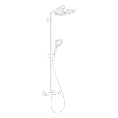 Hansgrohe Croma Select S - Sprchový set Showerpipe 280 s termostatem, EcoSmart, matná bílá 26891