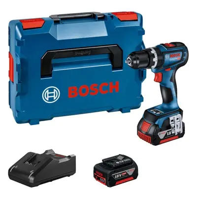 Bosch Nářadí - 18V AKU vrtačka s příklepem, 2x aku 5,0 Ah Li-Ion, nabíječka 06019K6106