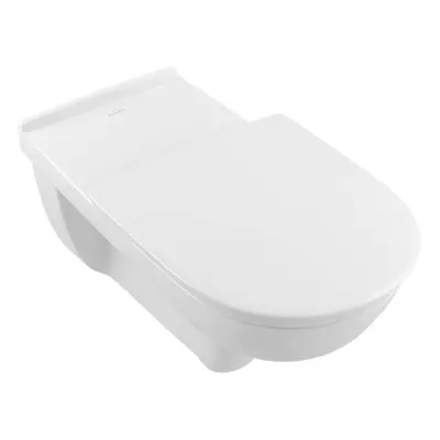 Villeroy & Boch ViCare - Závěsné WC bezbariérové, zadní odpad, DirectFlush, AntiBac, CeramicPlus