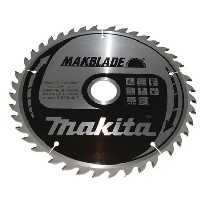 Makita Příslušenství - Pilový kotouč na dřevo 216x30 mm, 40 zubů B-32683