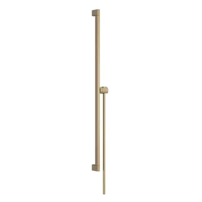 Hansgrohe Unica - Sprchová tyč 66 cm, se sprchovou hadicí, kartáčovaný bronz 24404140