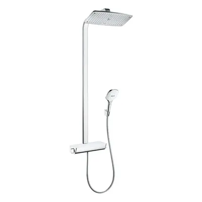 Hansgrohe Raindance Select E - Sprchový set Showerpipe 360 s termostatem, EcoSmart 9 l/min, bílá