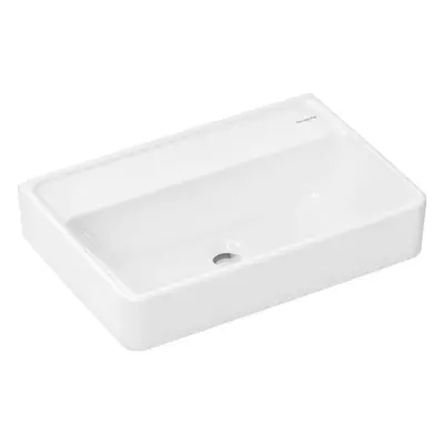 Hansgrohe Xanuia Q - Umyvadlo 55x37 cm, bez přepadu, bez otvoru pro baterii, SmartClean, bílá 61