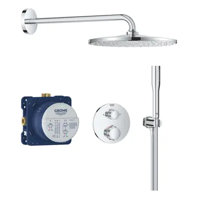 Grohe Precision SmartControl - Sprchový set s termostatem pod omítku, průměr 31 cm, chrom 348800