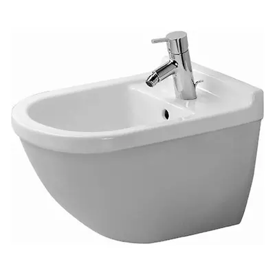 Duravit Starck 3 - Závěsný bidet s přepadem, bílá 2280150000