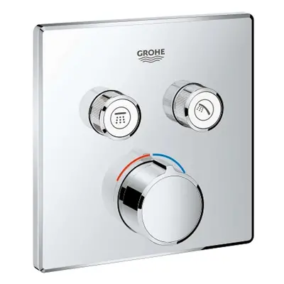 Grohe SmartControl - Baterie pod omítku, 2 výstupy, chrom 29148000