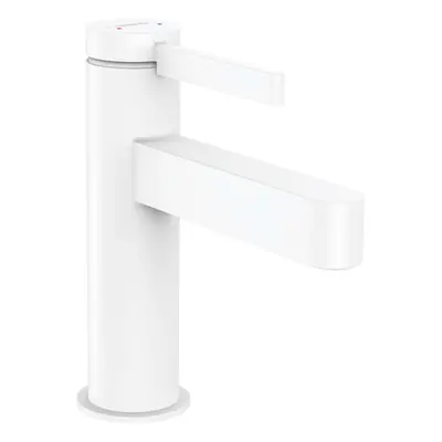 Hansgrohe Finoris - Umyvadlová baterie 110, s výpustí, EcoSmart, matná bílá 76020700