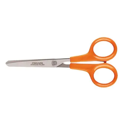 FISKARS - Dětské nůžky, pro praváky/leváky, délka 13 cm, oranžová 1005154