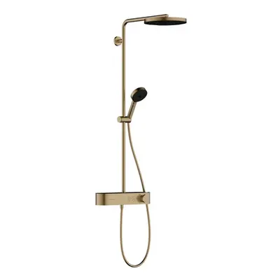 Hansgrohe Pulsify S - Sprchový set s termostatem, průměr 26 cm, 3 proudy, kartáčovaný bronz 2422