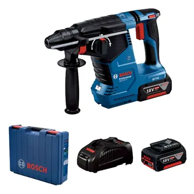 Bosch Nářadí - 18V AKU vrtací kladivo, 2x aku 5,0 Ah, nabíječka 0611923021