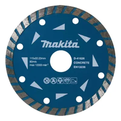 Makita Příslušenství - Diamantový řezný kotouč na beton 115x22,2 mm D-41626