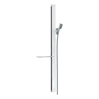 Hansgrohe Unica'E - Sprchová tyč 90 cm, se sprchovou hadicí, bílá/chrom 27640400