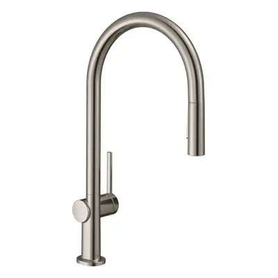 Hansgrohe M54 - Dřezová baterie Talis s výsuvnou sprškou, vzhled nerezu 72800800