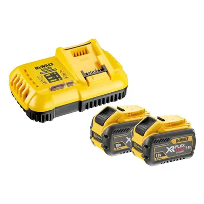 DeWALT Příslušenství - Sada nabíječky 8 A, 2x 18/54V Li-Ion akumulátor 6 Ah DCB118X2