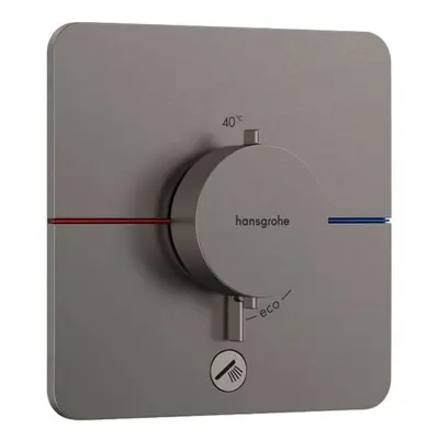 Hansgrohe ShowerSelect Comfort - Termostatická baterie pod omítku, kartáčovaný černý chrom 15589