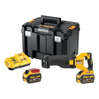 DeWALT Nářadí - 54V AKU mečová pila, 2x aku 6,0 Ah FLEXVOLT, nabíječka DCS389T2