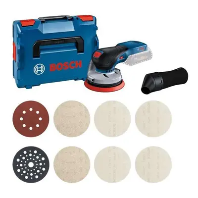 Bosch Nářadí - 18V AKU excentrická bruska 125 mm, s příslušenstvím, bez baterie a nabíječky 0615