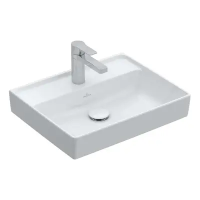 Villeroy & Boch Collaro - Umývátko 50x40 cm, bez přepadu, 1 otvor pro baterii, alpská bílá 43345