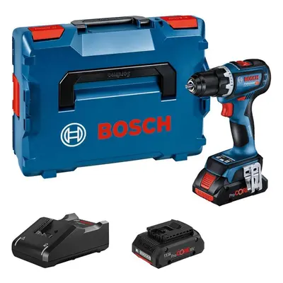 Bosch Nářadí - 18V AKU vrtací šroubovák, 2x aku 4,0 Ah Li-Ion, nabíječka 06019K6005