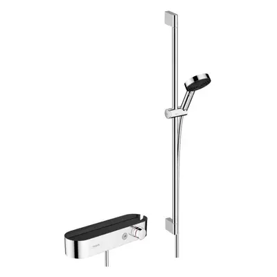 Hansgrohe Pulsify Select - Sprchový set Relaxation s termostatem, 3 proudy, s tyčí 90 cm, chrom 