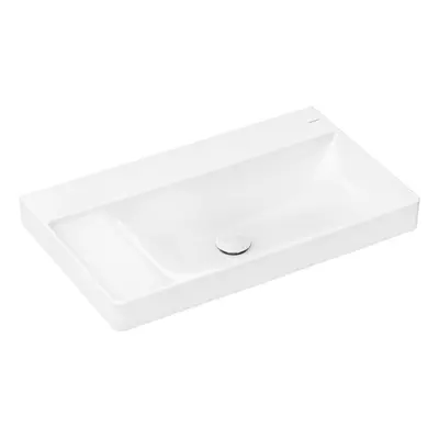 Hansgrohe Xelu Q - Umyvadlo 80x48 cm, bez přepadu, bez otvoru pro baterii, SmartClean, bílá 6103