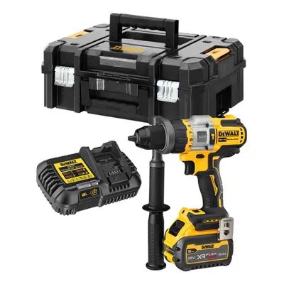 DeWALT Nářadí - 18V AKU vrtačka s příklepem, 1x aku 6,0 Ah FLEXVOLT, nabíječka DCD999T1