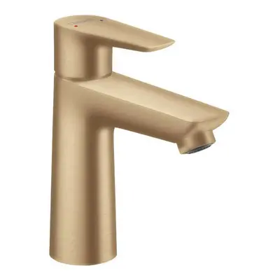 Hansgrohe Talis E - Umyvadlová baterie s výpustí, kartáčovaný bronz 71710140