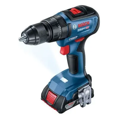 Bosch Nářadí - 18V AKU vrtací šroubovák s příklepem, 2x aku 5,0 Ah, nabíječka 06019H5101