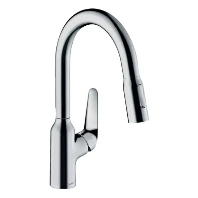 Hansgrohe Focus M42 - Dřezová baterie M429-H180 ECO, s výsuvnou sprškou, chrom 71862000