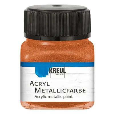 Kreul Akrylová barva metalická KREUL 20 ml MĚDĚNÁ