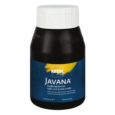 Kreul Barva na světlý a tmavý textil JAVANA 500 ml ČERNÁ